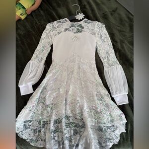 Revolution MC White Lyrical Costume with Hairpiece